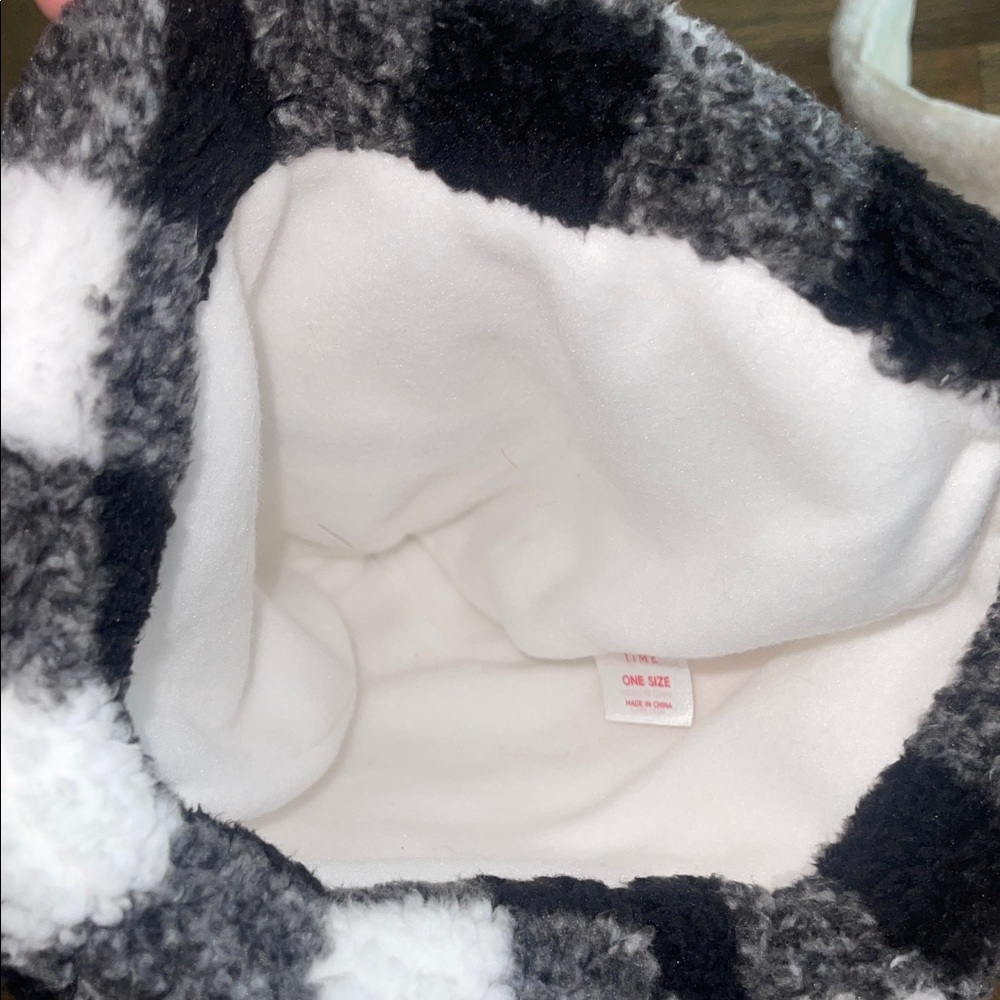 Snowman‎ Beanie Mustard Knit Hat and White Headband Winter Accessory Bundle - Picture 3 of 6